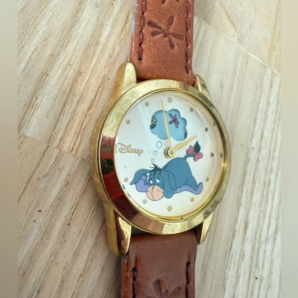 Vintage 90s SII Disney Winnie the Pooh Eeyore daydream watch NEW BATTERY
